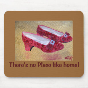Red Slippers Mousepad