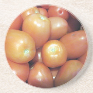 Red Small Tomatoes Coaster