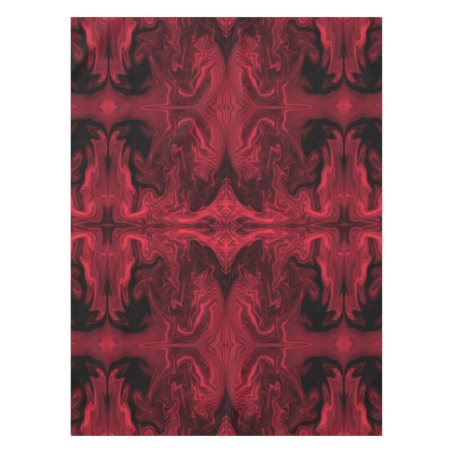 Red Smoke Tablecloth (Front)