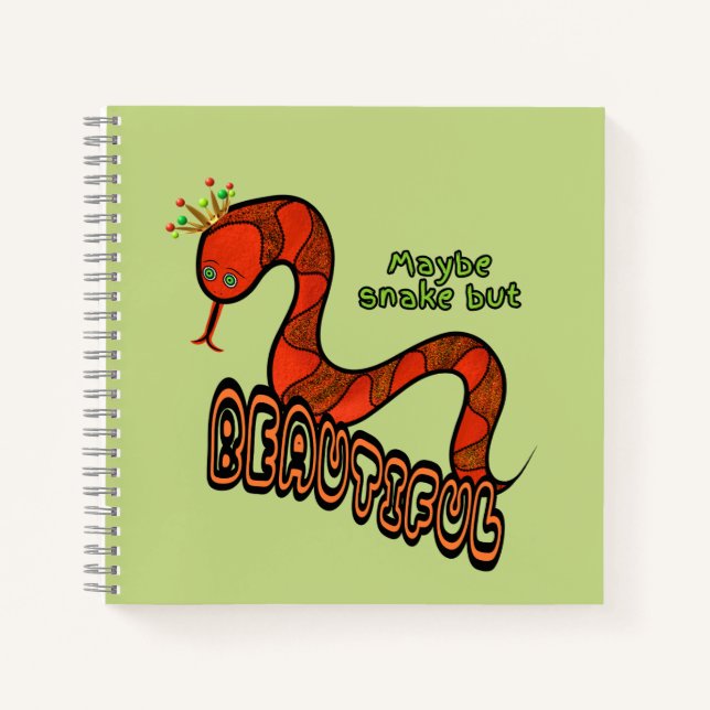 Red snake notebook (Front)