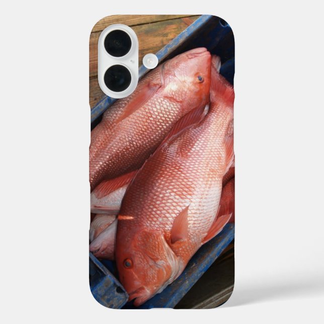 Red Snapper Fish Phone Case (Back)