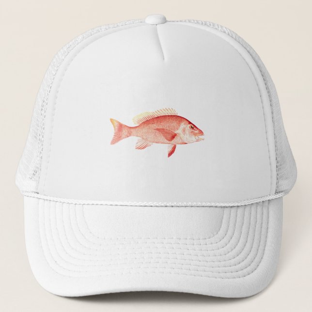 Red Snapper Trucker Hat (Front)