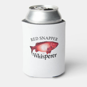 Red Snapper Whisperer Light Can Cooler