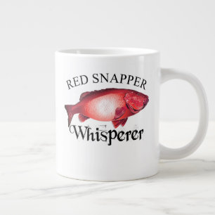 Red Snapper Whisperer Light Large Coffee Mug