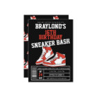 Red Sneaker Bash Birthday
