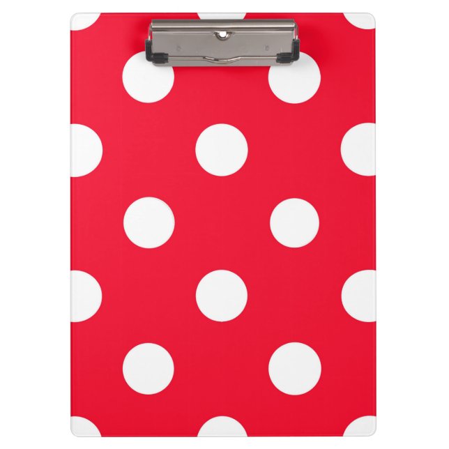 Red Snow Clipboard (Front)