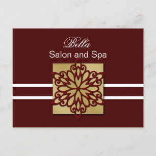 red snowflake business ThankYou Cards