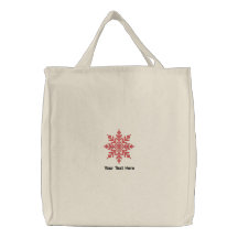 Red Snowflake Personalised