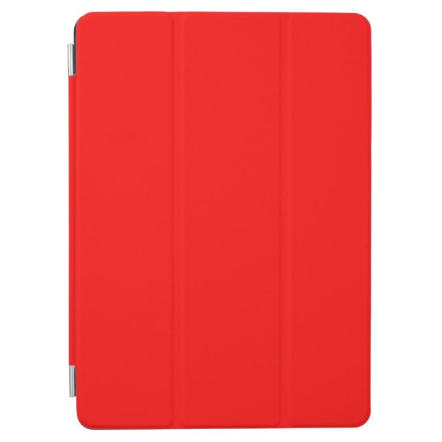 Red Solid Colour | Classic | Elegant | Trendy  iPad Air Cover (Front)