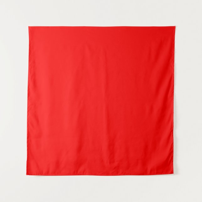 Red Solid Colour | Classic | Elegant | Trendy  Tapestry (Front)