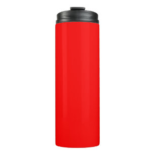 Red Solid Colour Classic Elegant Trendy Thermal Tumbler