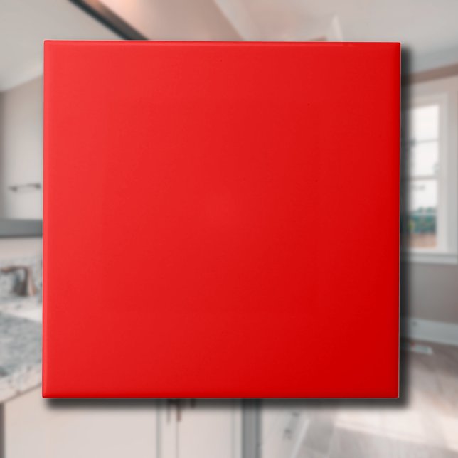Red Solid Colour | Classic | Elegant | Trendy  Tile (Creator Uploaded)
