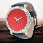 Red Solid Colour | Classic | Elegant | Trendy  Watch<br><div class="desc">Red Solid Colour | Classic | Elegant | Trendy | Stylish</div>