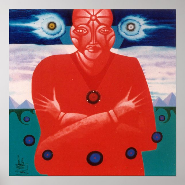 Red Soul by Gregory Gallo Poster (Front)