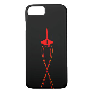 Red Spaceship iPhone 8/7 Case