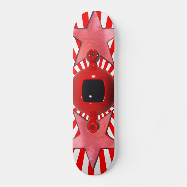 red speedy skateboard (Front)