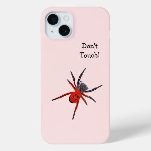 Red spider iPhone 15 mini case