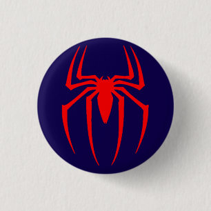 Red Spider Insect-63201 3 Cm Round Badge