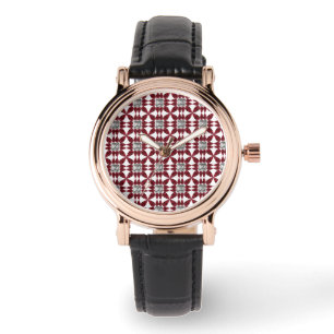 Red Spider Motif Watch