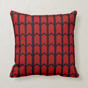 Red Spider Web Cushion