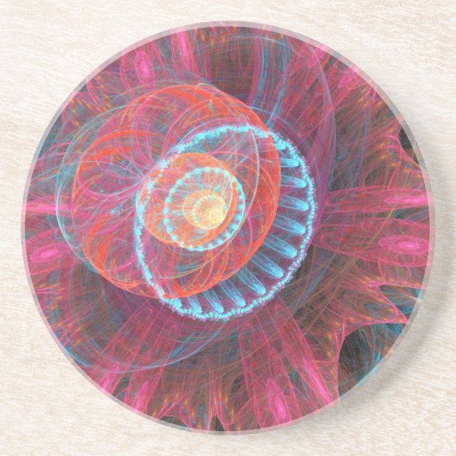 Red Splash Coaster (Front)