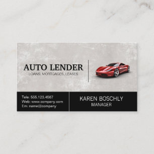 Red Sports Card Auto Services