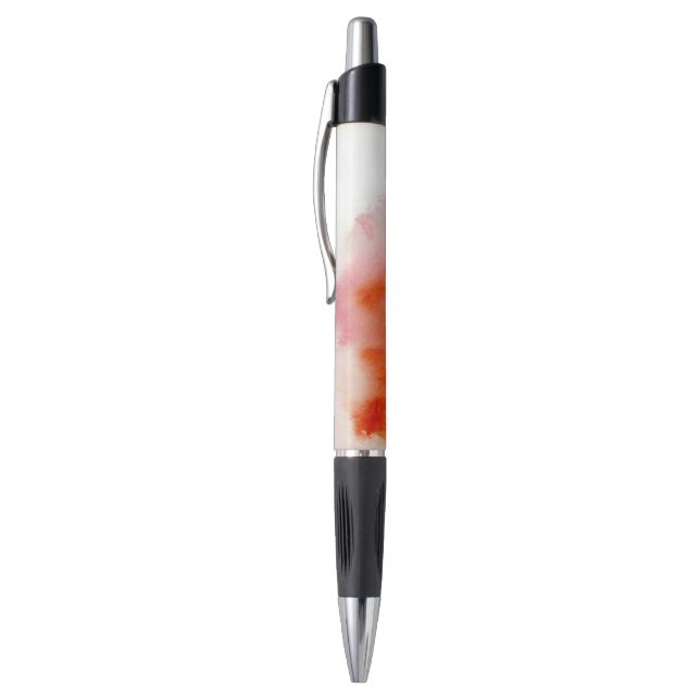 Red spot, watercolor abstract hand painted (Top (Vertical))