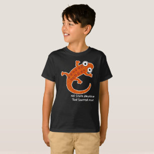 Red Spotted Newt - New Hampshire State Amphibian T-Shirt