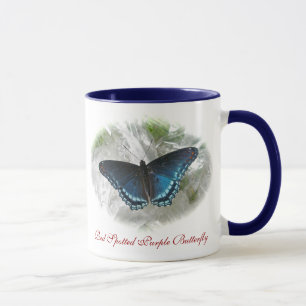 Red Spotted Purple Butterfly Mug