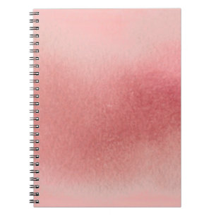 Red Spray Paint Ombre Notebook