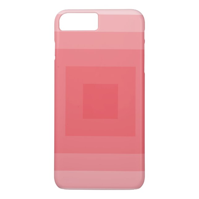 Red Square Geometric Case-Mate iPhone Case (Back)