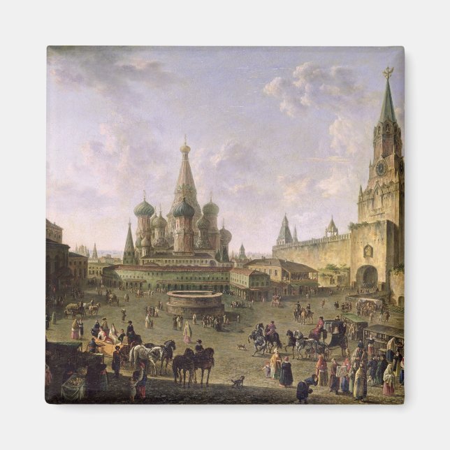 Red Square, Moscow, 1801 Magnet (Front)