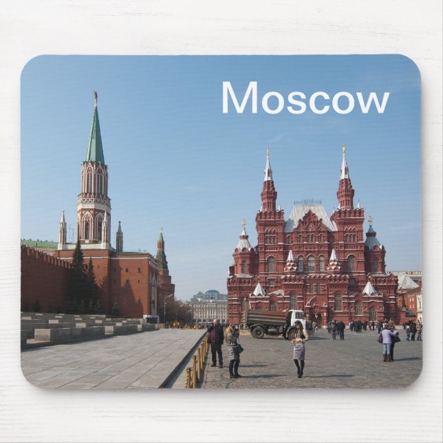 Red Square. Moscow, Russia Mouse Mat (Front)