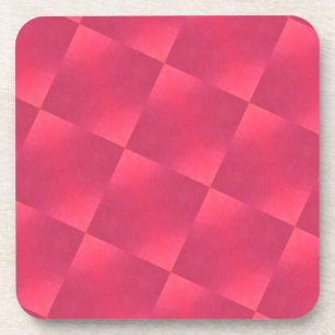 Red Squares Coaster Set