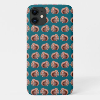 Red Squirrel Frenzy iPhone 11Case 11 Case