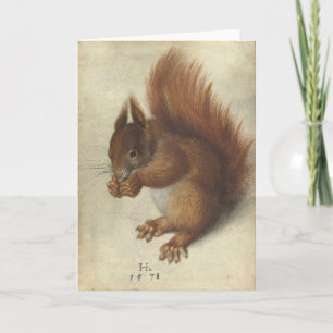 Red Squirrel   Hans Hoffmann Card
