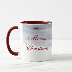 Red Squirrel Merry Christmas Mug
