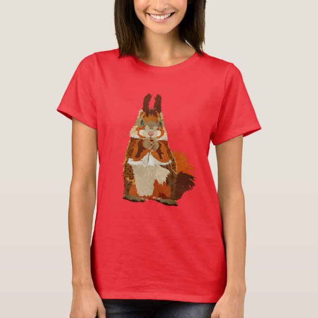 Red Squirrel T-Shirt (Front)