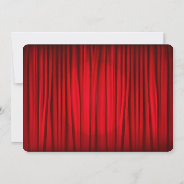 Red Stage Curtain Pattern (Front)
