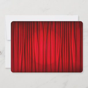 Red Stage Curtain Pattern