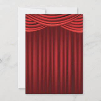 Red Stage Curtains