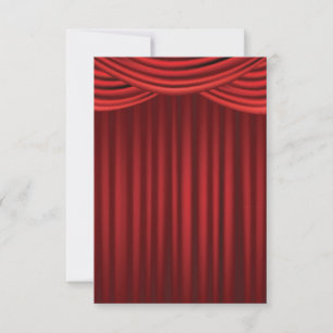 Red Stage Curtains