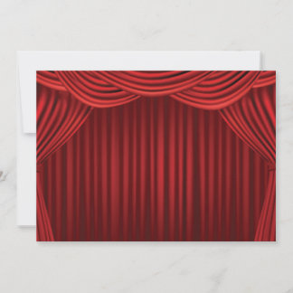 Red Stage Curtains