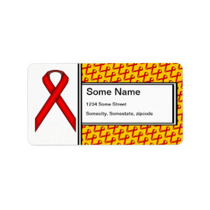 Red Standard Ribbon by Kenneth Yoncich Label