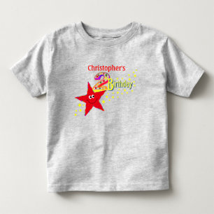 Red Star 2nd Birthday Shirt