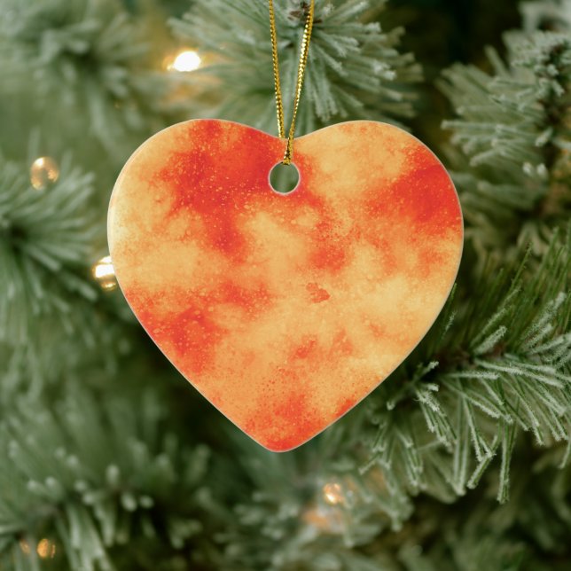 Red Star Cluster Ceramic Decoration (Tree)