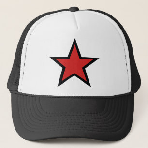Red Star! Cool Red Star productcs! Trucker Hat