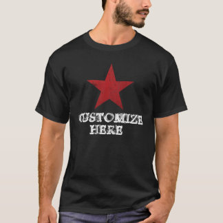 RED STAR - CUSTOMIZE T-Shirt