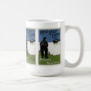 Red Star Line Coffee Mug