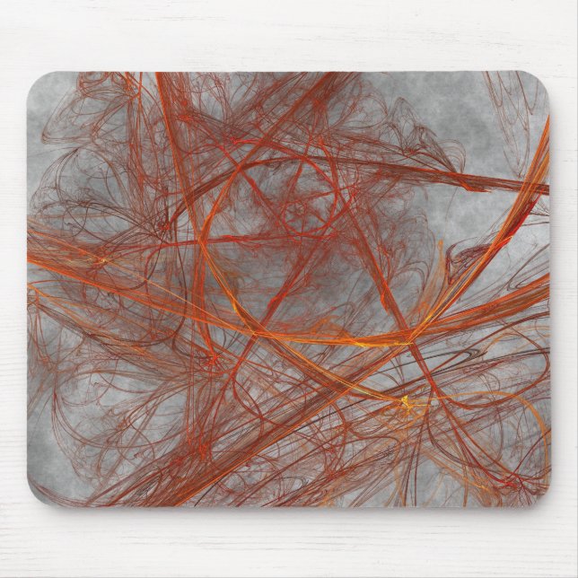 Red Star Mouse Mat (Front)